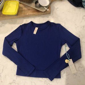 The Seea Palomar Crop Top Rashguard - Purple